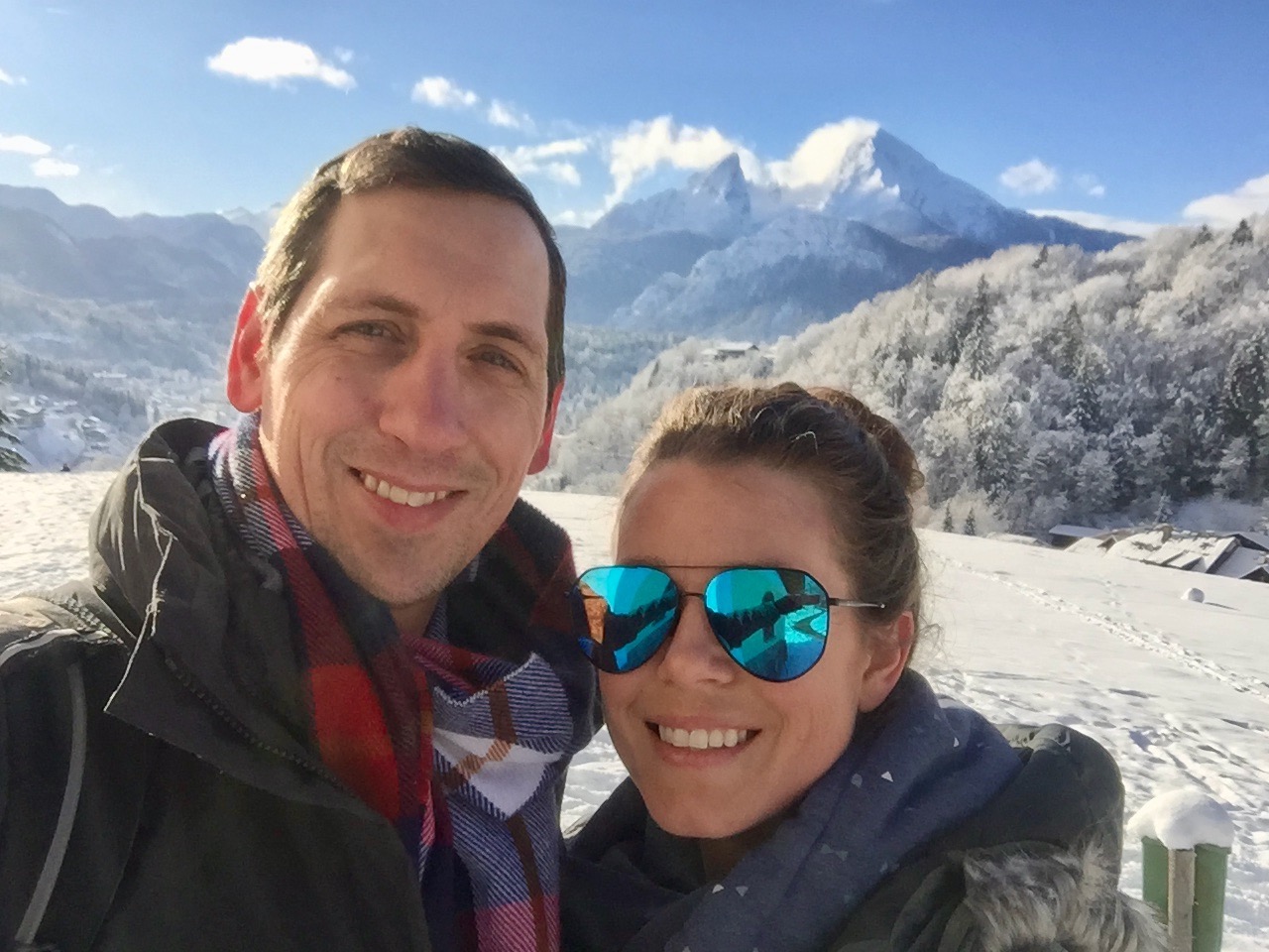 J.W. Bulger and Shannon in Berchtesgaden